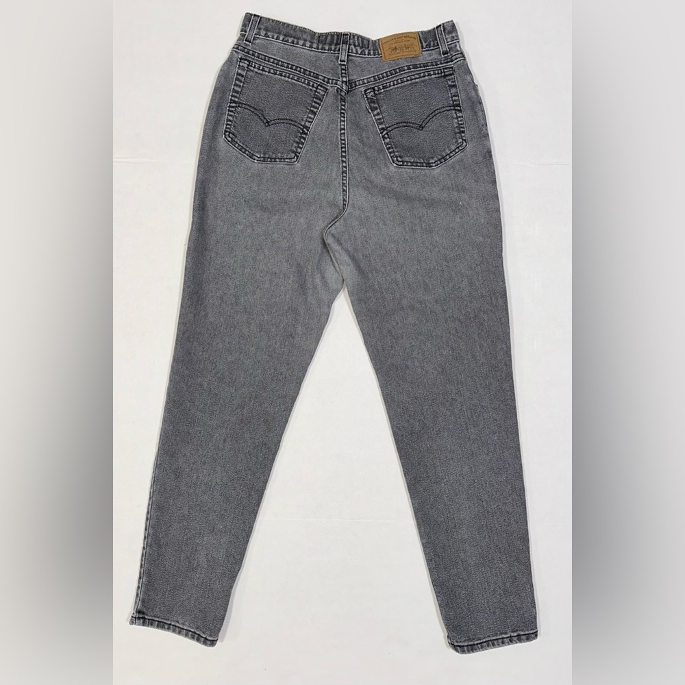 VTG Levi’s 573 Jeans 900 Series Sz14 Silver Tab High Rise Grey Mom Jeans 80s 90s - Picture 2 of 16